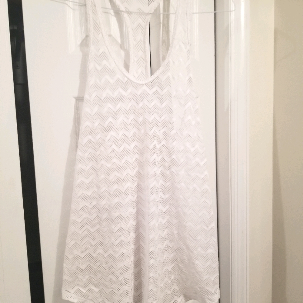 Roxy mesh beach cover up